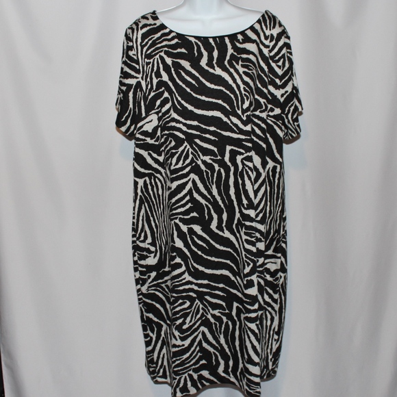 Cato Dresses & Skirts - Cato zebra dress animal print 22 plus